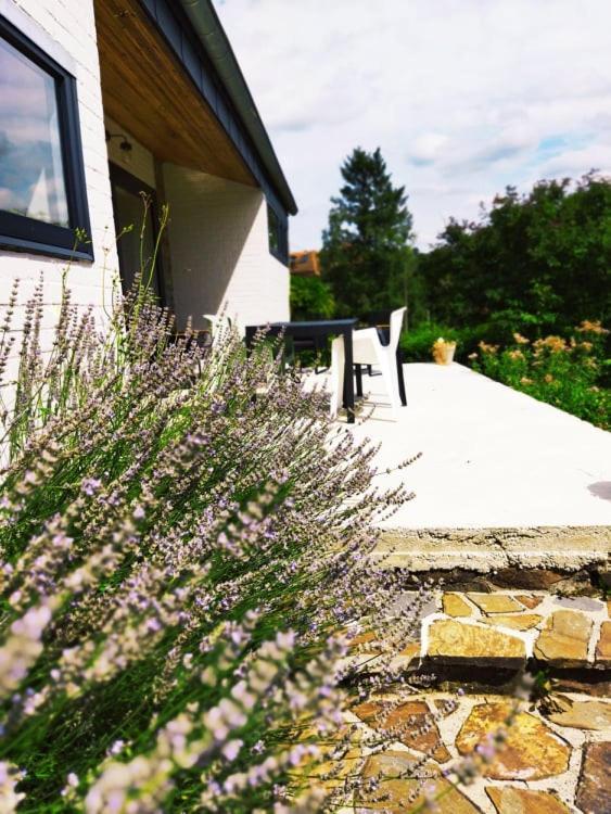 Le Clos Des 3 - Vacances Avec Vue En Ardennes A 5 Kilometres De La Roche - Maison De 90 M2 Avec Chambres - Avec Magnifique Jardin Rendeux Ngoại thất bức ảnh