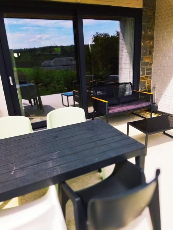 Le Clos Des 3 - Vacances Avec Vue En Ardennes A 5 Kilometres De La Roche - Maison De 90 M2 Avec Chambres - Avec Magnifique Jardin Rendeux Ngoại thất bức ảnh