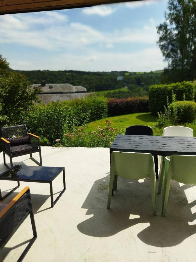 Le Clos Des 3 - Vacances Avec Vue En Ardennes A 5 Kilometres De La Roche - Maison De 90 M2 Avec Chambres - Avec Magnifique Jardin Rendeux Ngoại thất bức ảnh